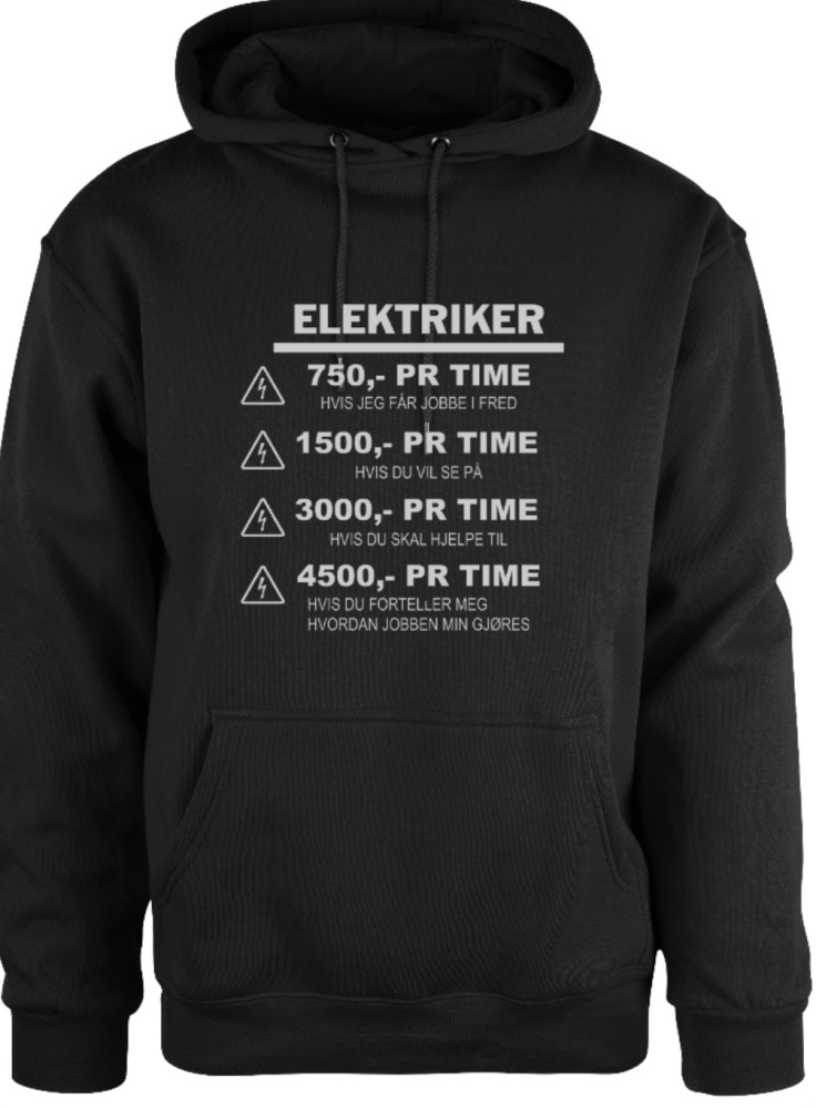 Hovedbilde PRISLISTE FOR ELEKTRIKERE - HETTEGENSER