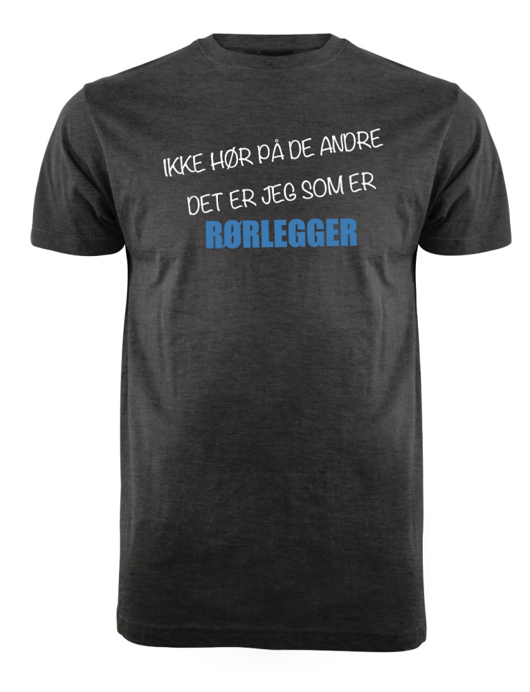Hovedbilde IKKE HØR PÅ DE ANDRE - RØRLEGGER